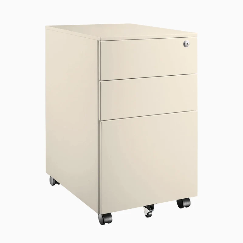 Desky GO Slimline Steel Mobile Pedestal