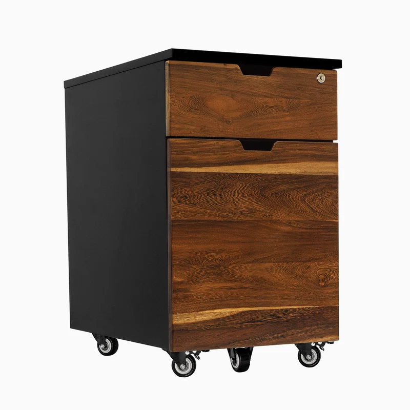 Desky Wooden Minimal Filing Cabinet