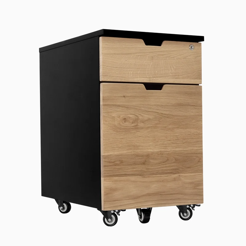 Desky Wooden Minimal Filing Cabinet