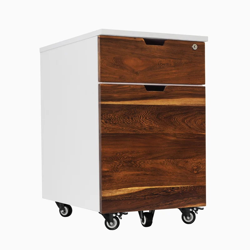 Desky Wooden Minimal Filing Cabinet