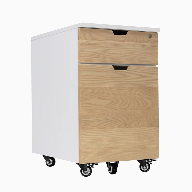 Desky Wooden Minimal Filing Cabinet