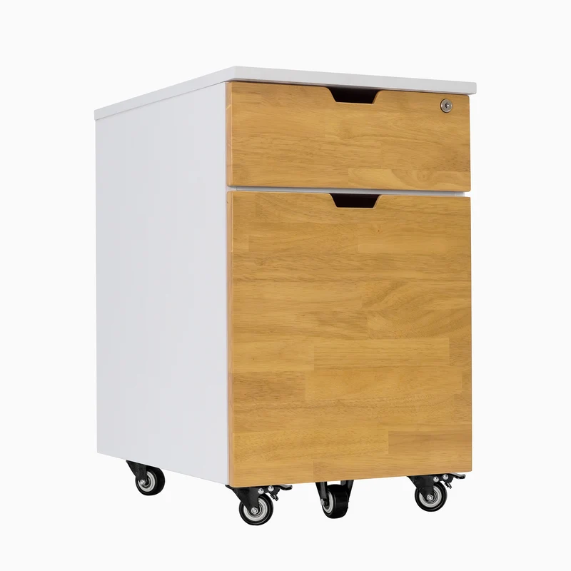 Desky Wooden Minimal Filing Cabinet