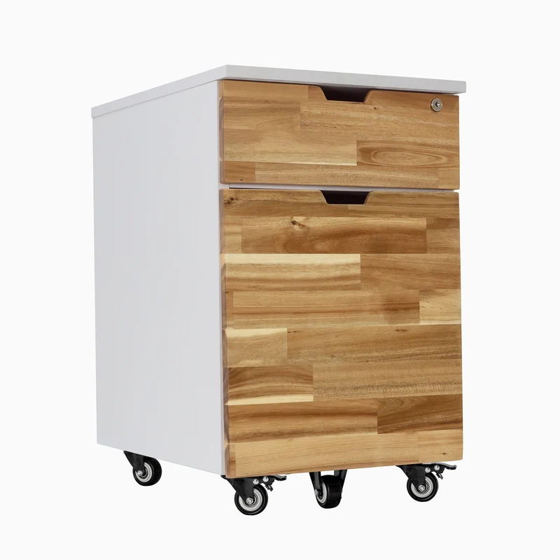 Desky Wooden Minimal Filing Cabinet