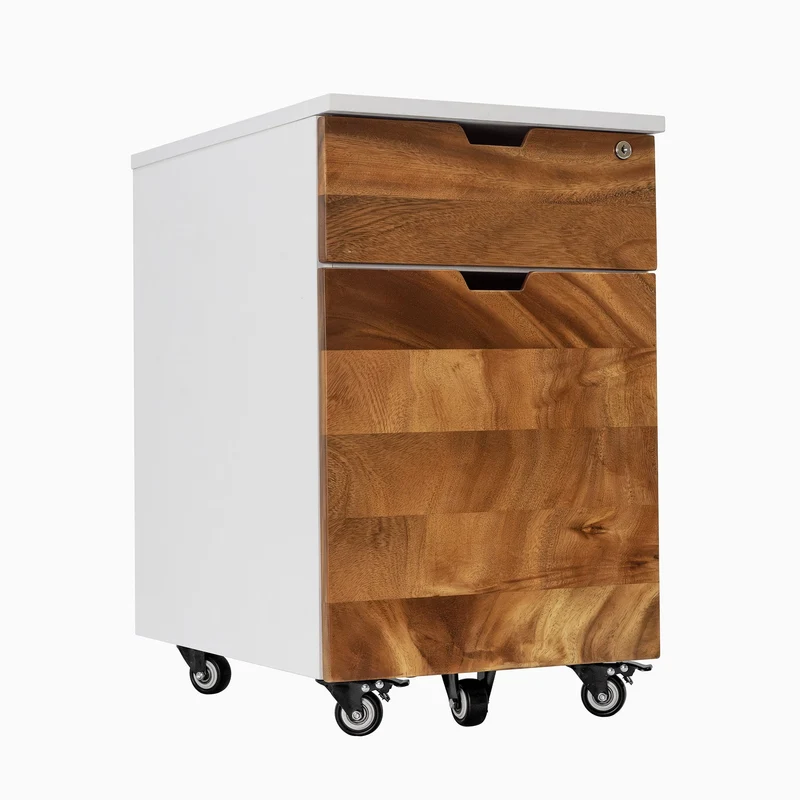 Desky Wooden Minimal Filing Cabinet