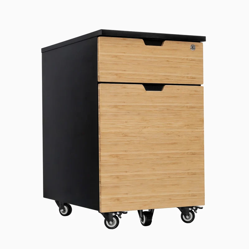 Desky Wooden Minimal Filing Cabinet