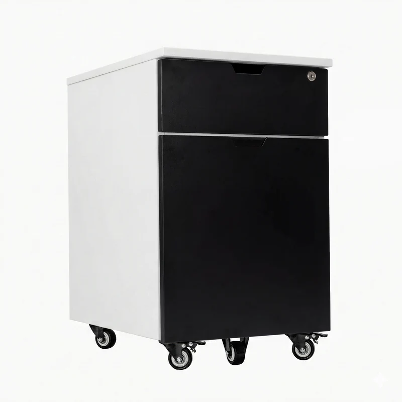Desky Wooden Minimal Filing Cabinet