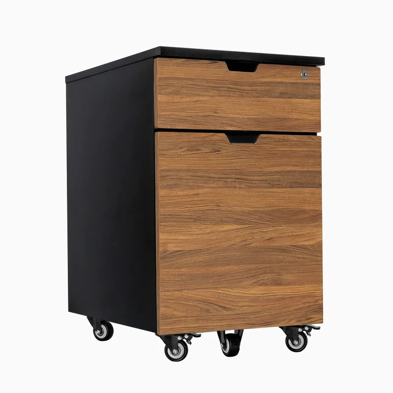 Desky Wooden Minimal Filing Cabinet