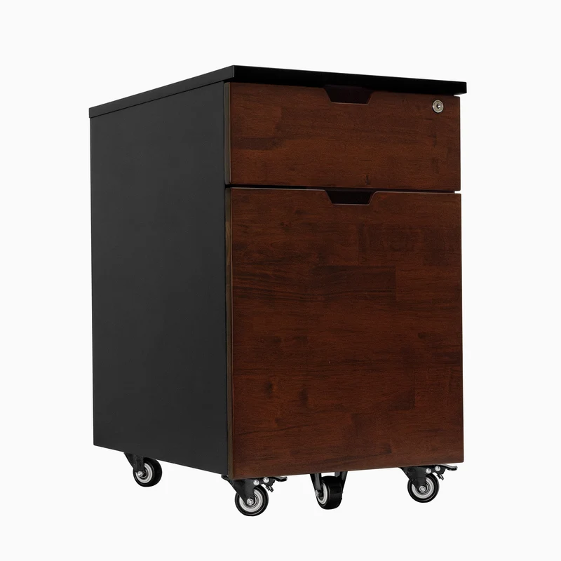 Desky Wooden Minimal Filing Cabinet