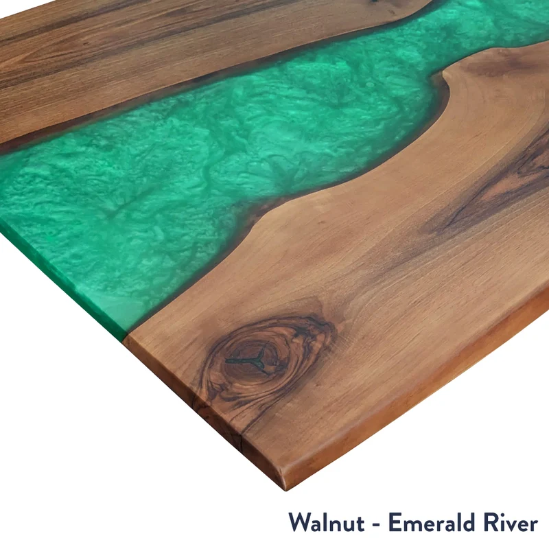 Desky Resin Hardwood Desk Tops