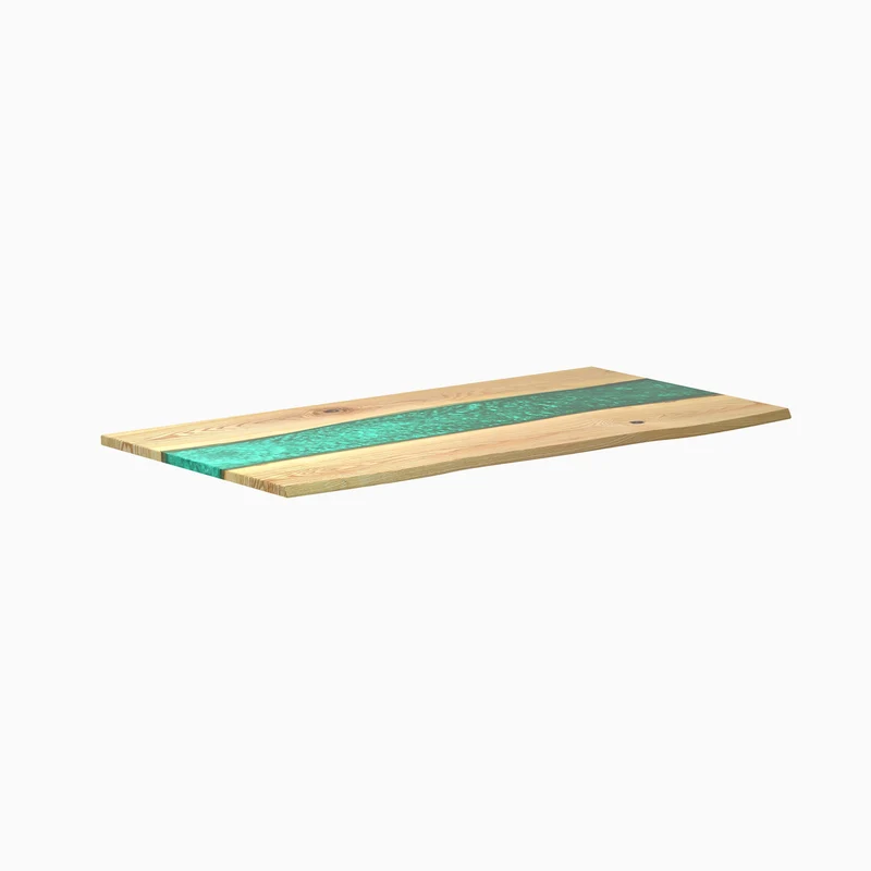Desky Resin Hardwood Desk Tops