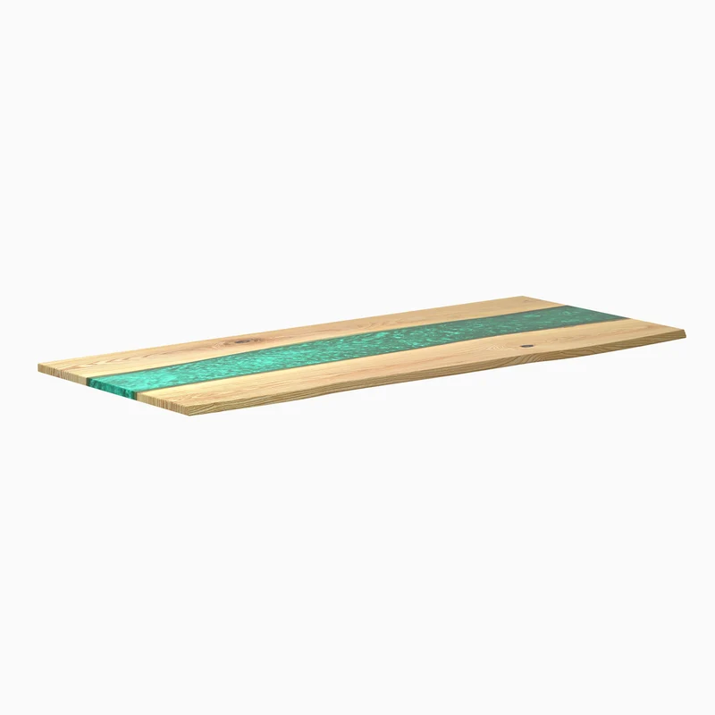 Desky Resin Hardwood Desk Tops