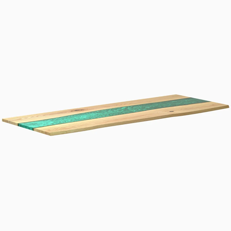 Desky Resin Hardwood Desk Tops