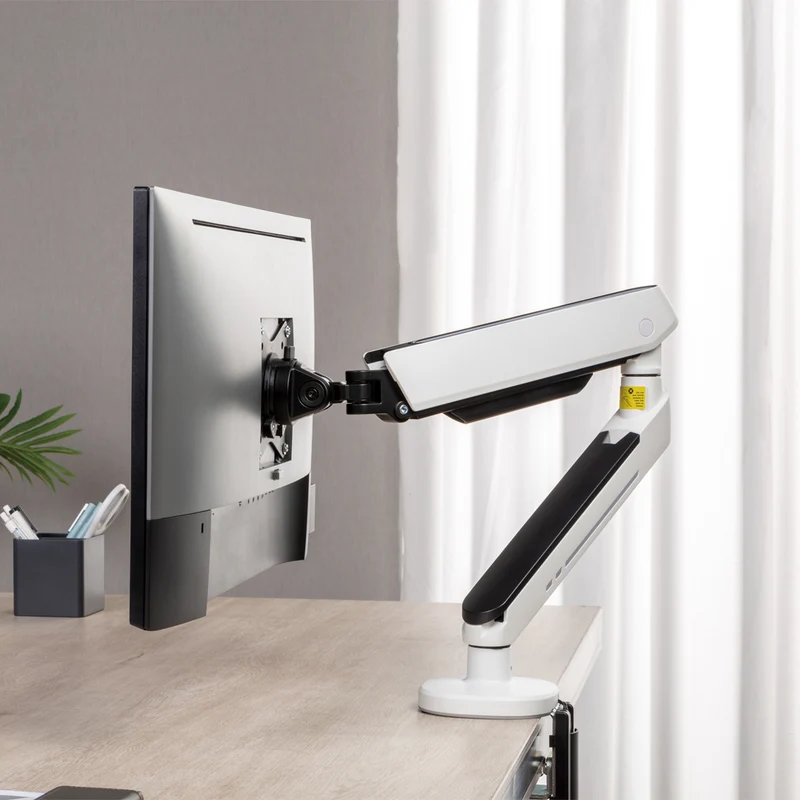 Desky Single LED Monitor Arm