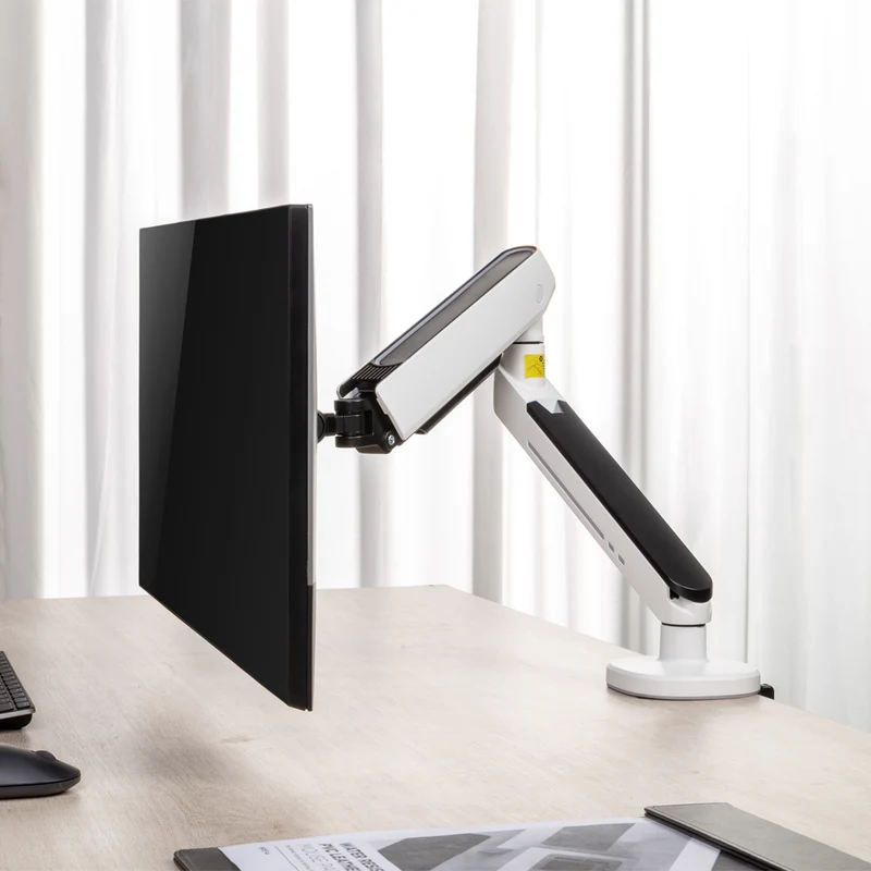 Desky Single LED Monitor Arm