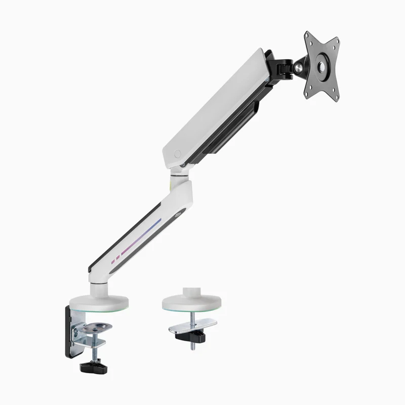 Desky Single LED Monitor Arm