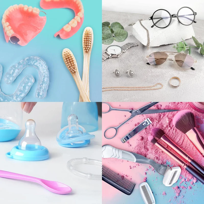Duronic UC30 Nettoyeur ultrasonique 18W Nettoyage à ultrasons bijoux lunettes bagues bracelets montres alliances couverts pièces mécaniques clefs brosses matériel médical dentaire scalpel