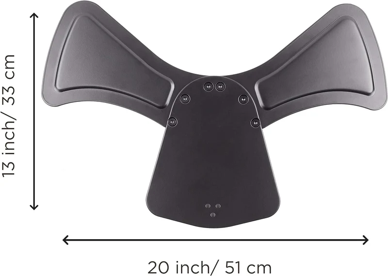 Duronic DM75D STAND Socle pour Bras de Moniteur d’Ordinateur Accessoire pour Moniteur pour remplacer Les Pinces des potences de Support d’écran