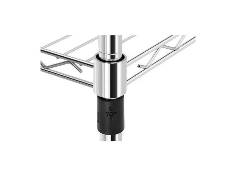 Étagère 5 Tablettes Métal chromé 90 cm