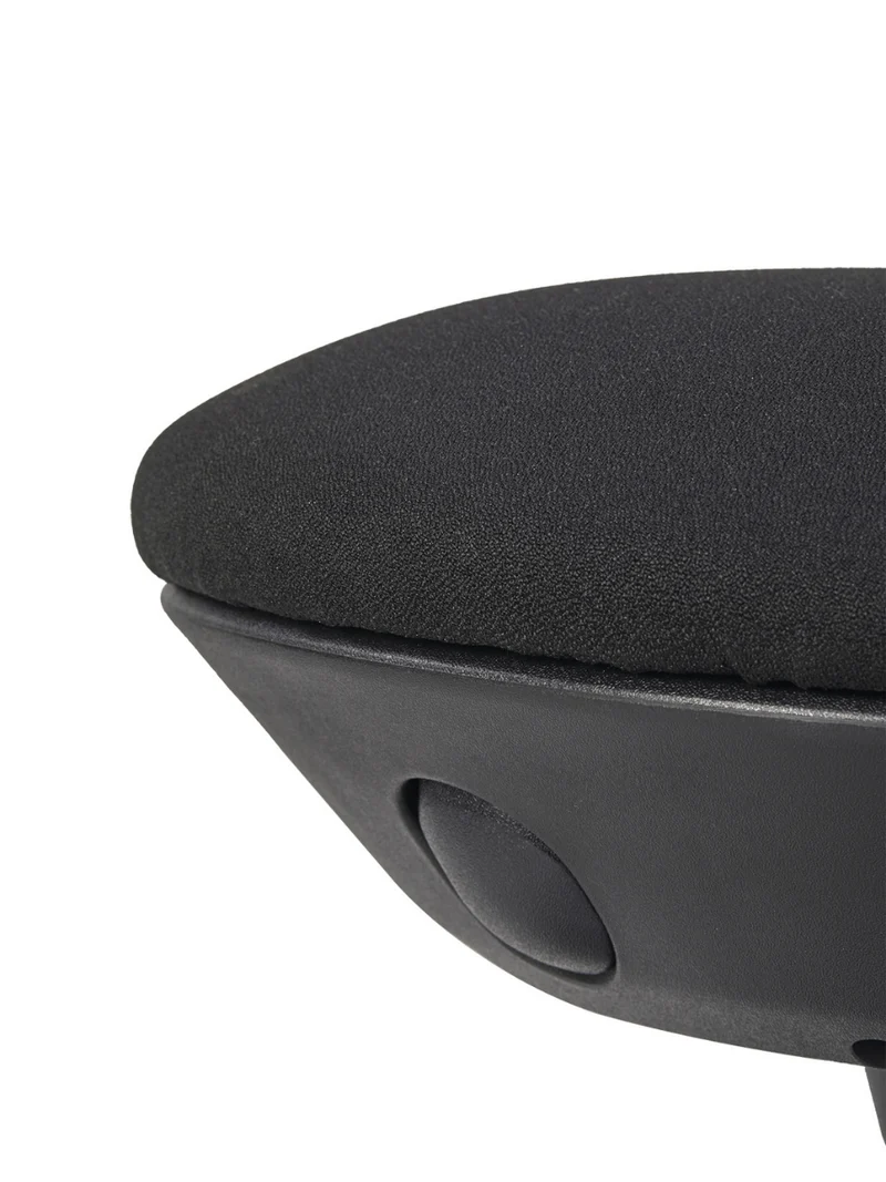 Tabouret Ergonomique à Roulette - Noir