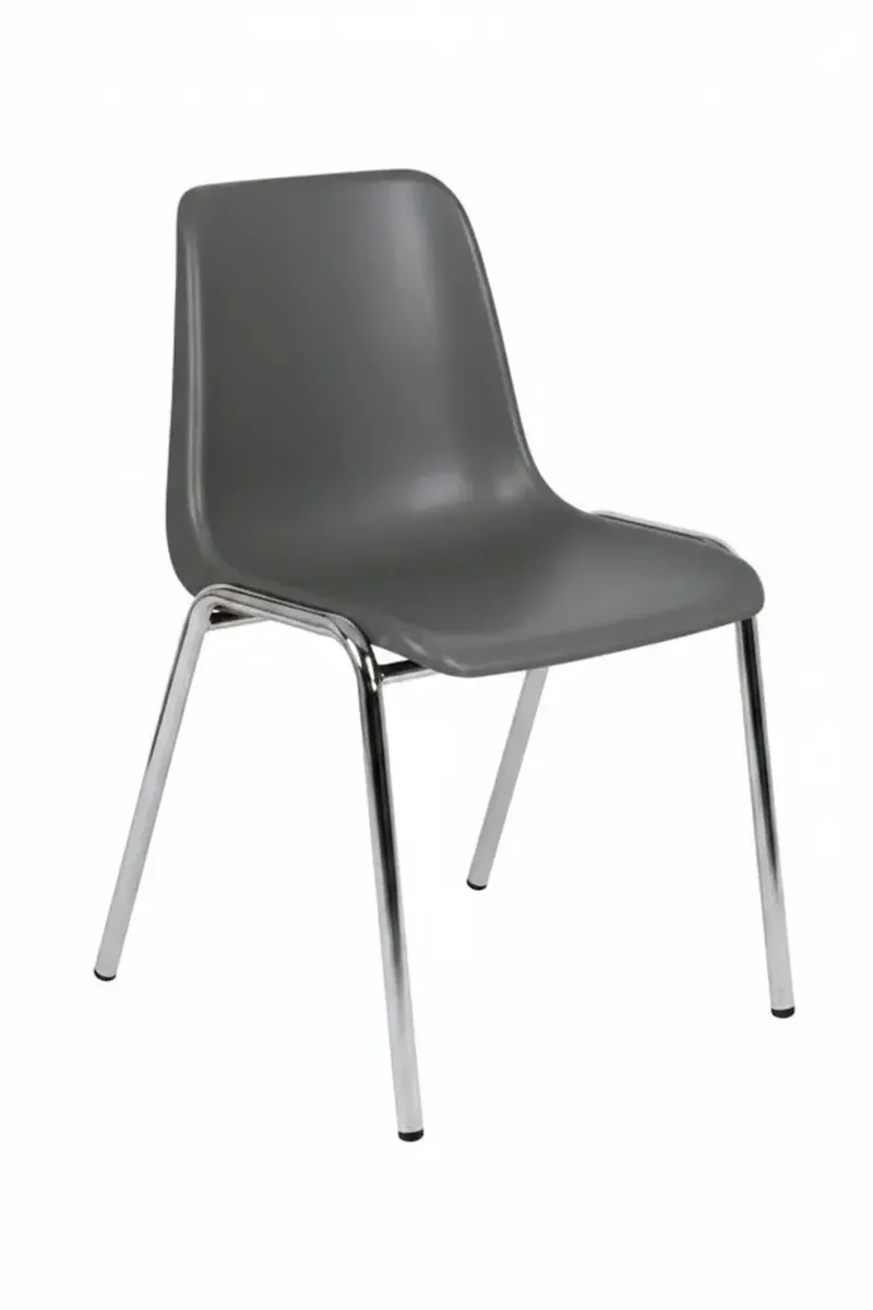 Chaises coque plastique pour visiteur