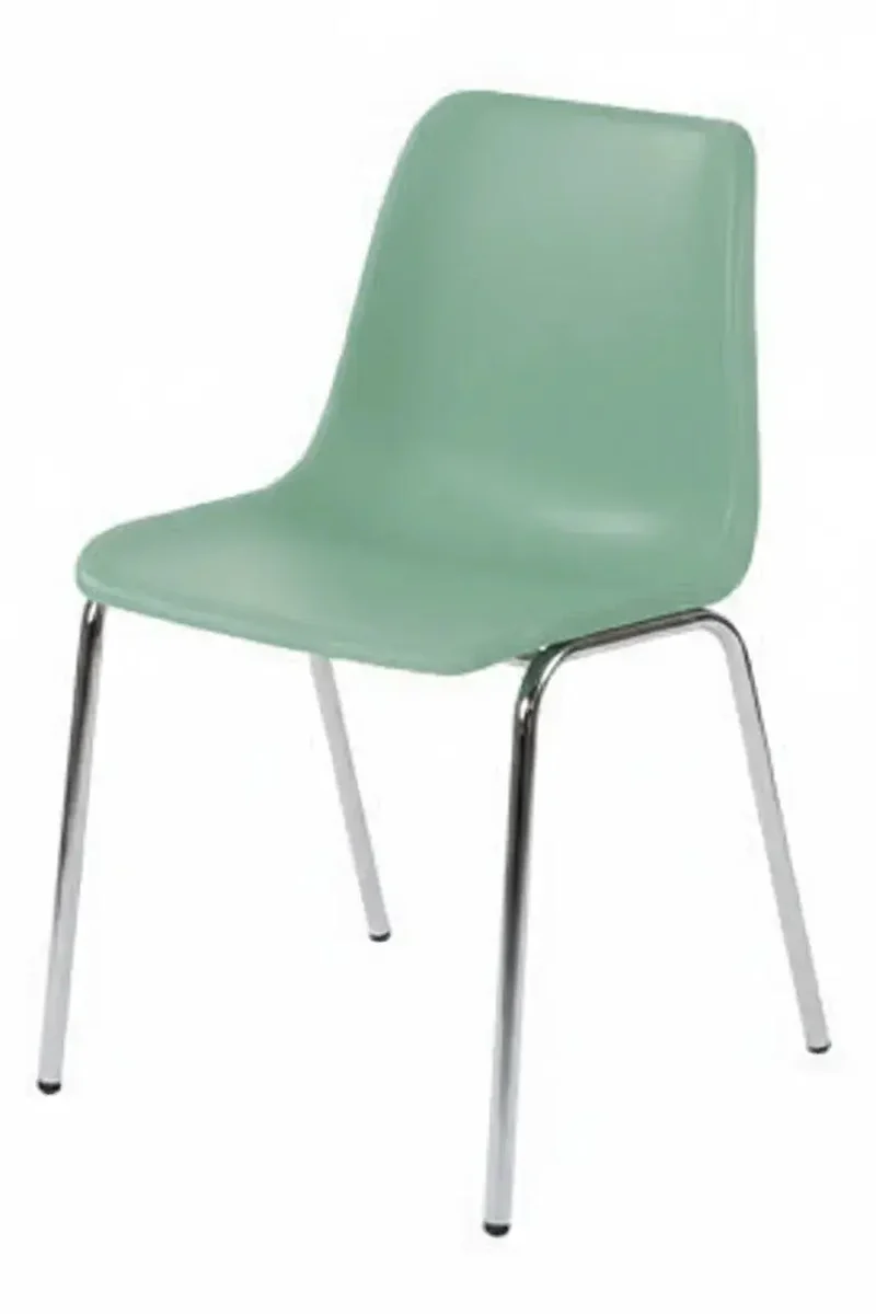 Chaises coque plastique pour visiteur