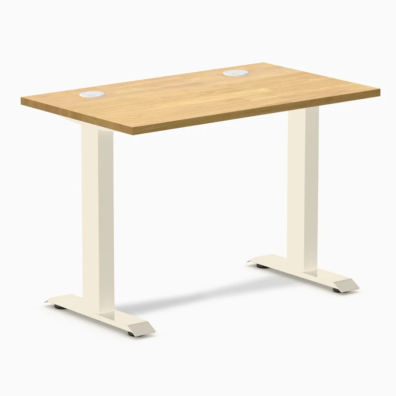 Desky Zero Mini Rubberwood Office Desk