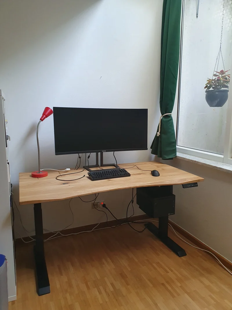 Oak desk