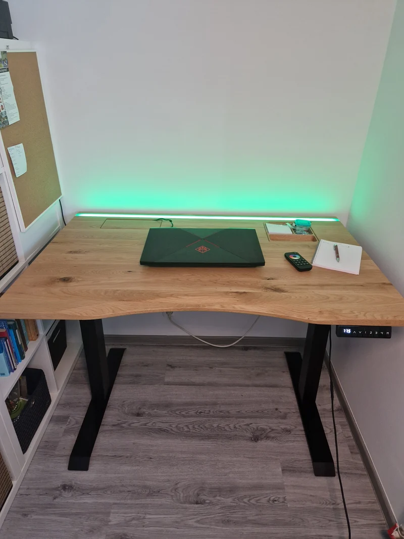 Oak desk