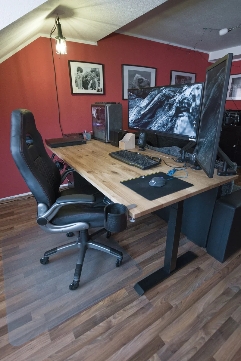 Oak desk