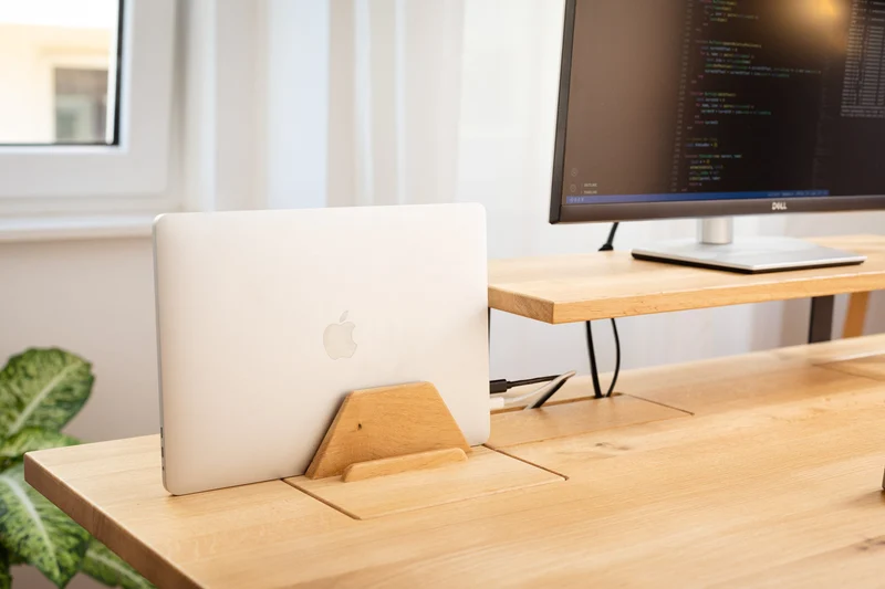 Notebook and tablet holder