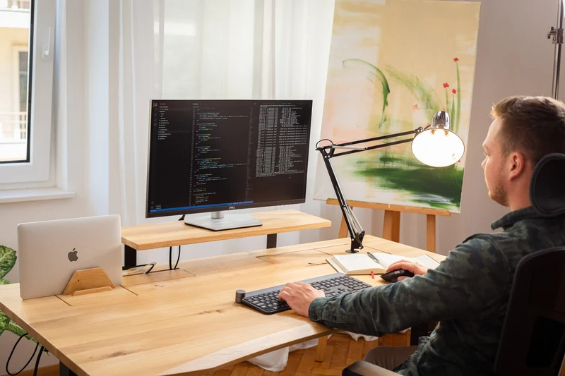 Notebook and tablet holder