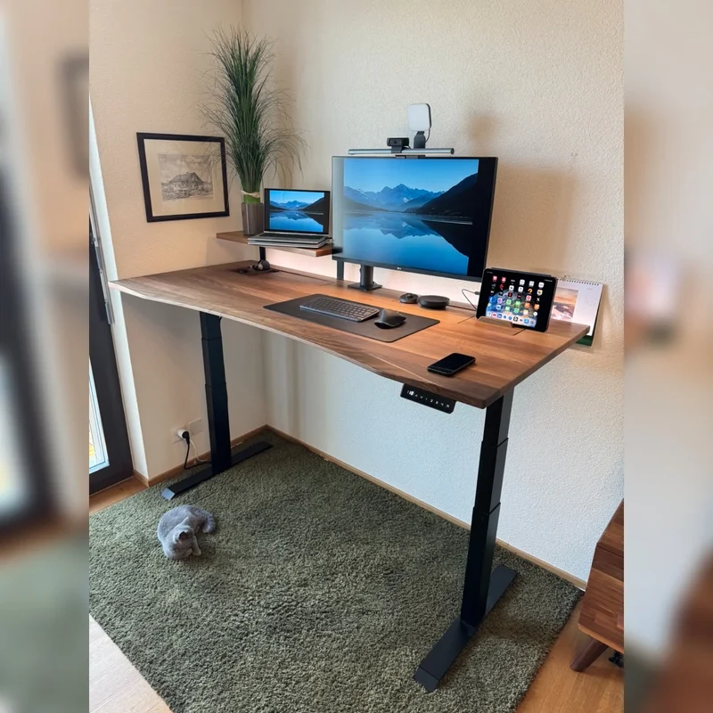 Notebook and tablet holder