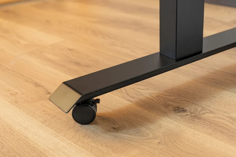 Castors with brakes