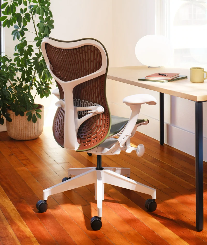 Siège de bureau Mirra 2 Butterfly en Cordovan/Olive