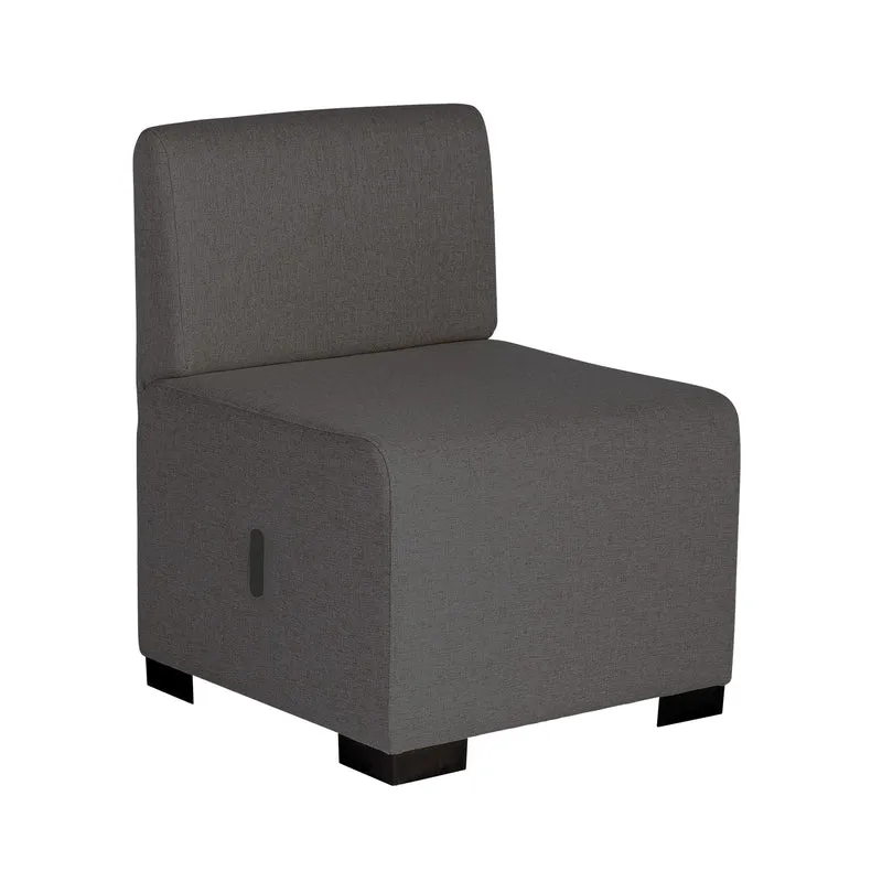 Siège 1 Place Hizia - Gris Anthracite
