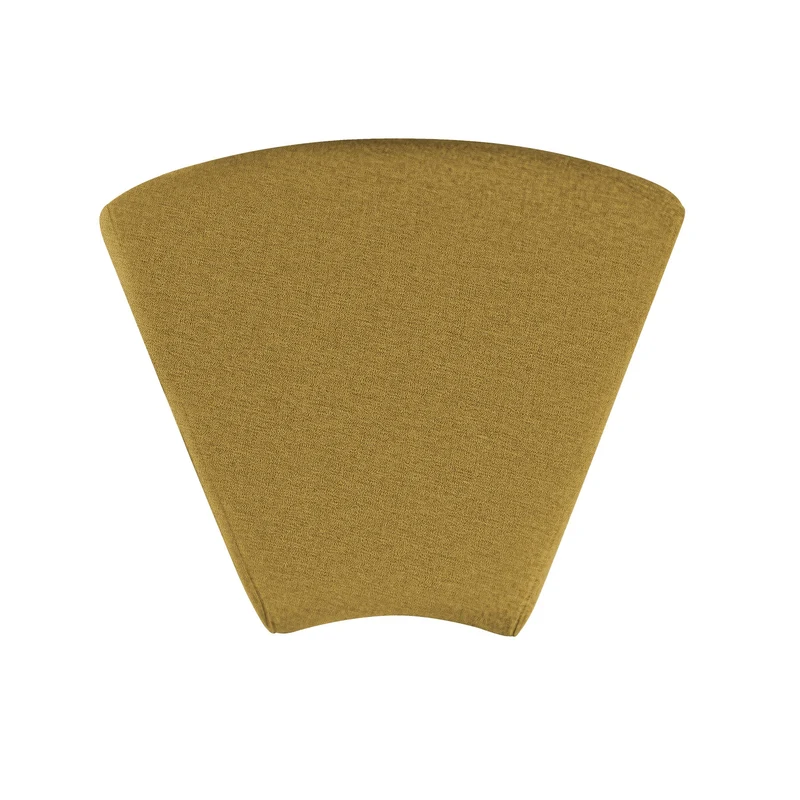 Pouf Angulaire Hizia - Jaune Safran