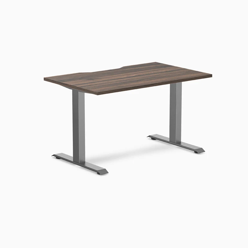 Desky Zero Scalloped Laminate Office Desk