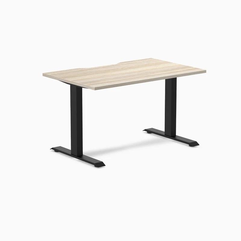 Desky Zero Scalloped Laminate Office Desk