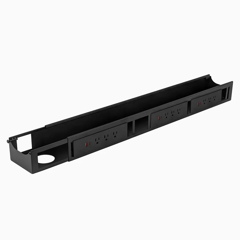 Almost Perfect Desky Integrated Cable & Power Channel