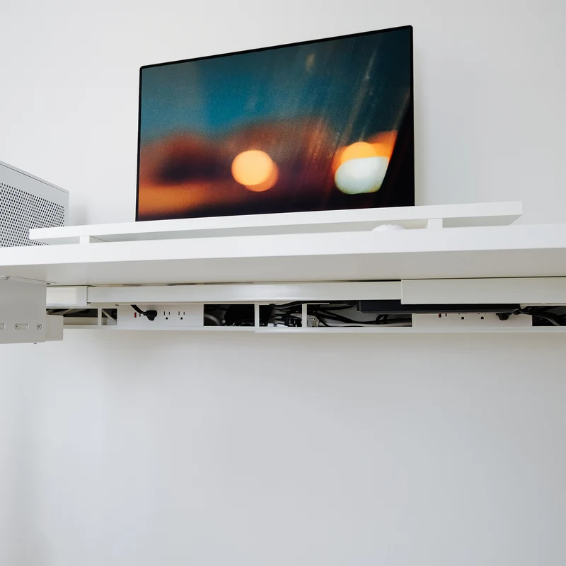Almost Perfect Desky Integrated Cable & Power Channel