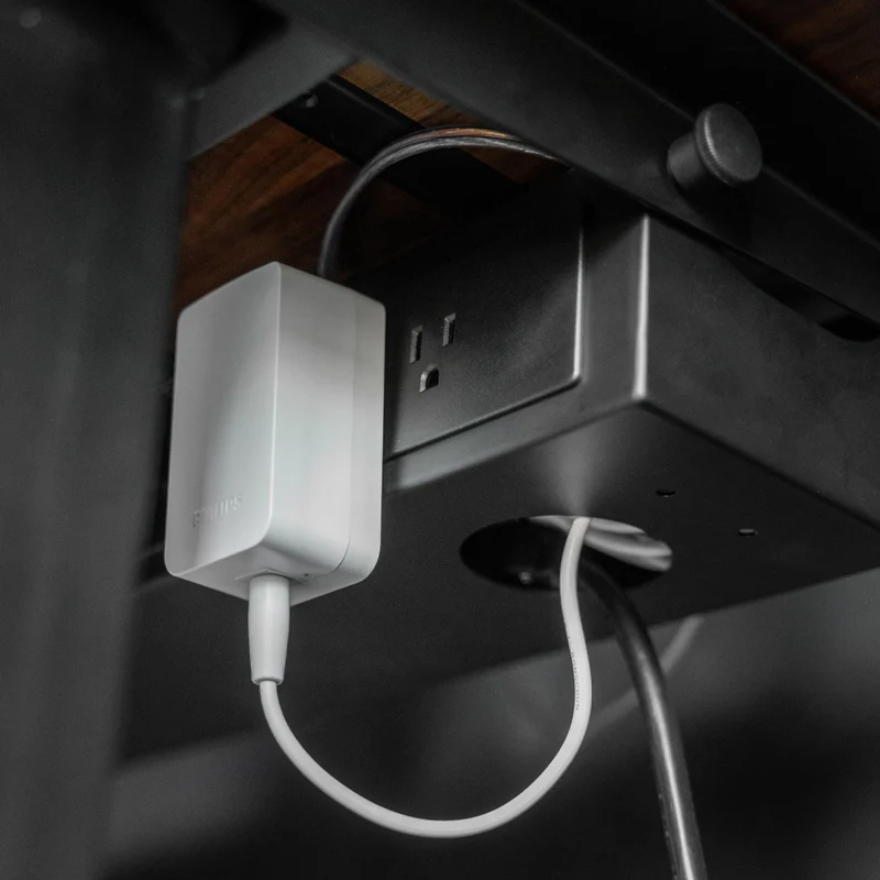 Almost Perfect Desky Integrated Cable & Power Channel