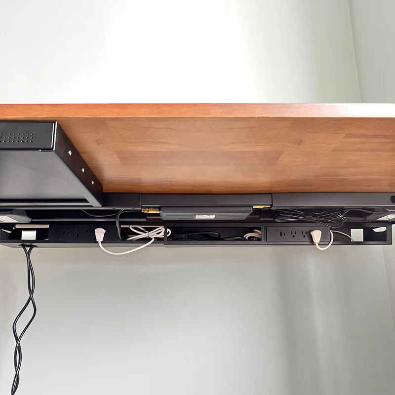 Almost Perfect Desky Integrated Cable & Power Channel