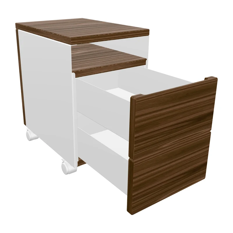 Mobile cabinet with drawers