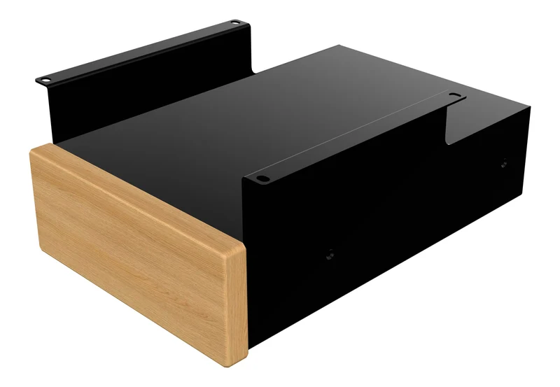 Pull-out under desk drawer