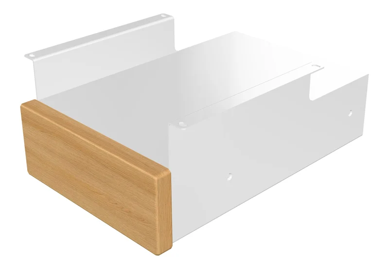 Pull-out under desk drawer