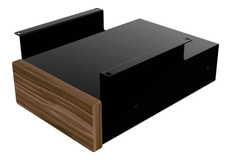 Pull-out under desk drawer