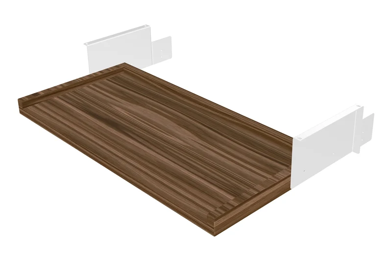 Wooden keyboard tray