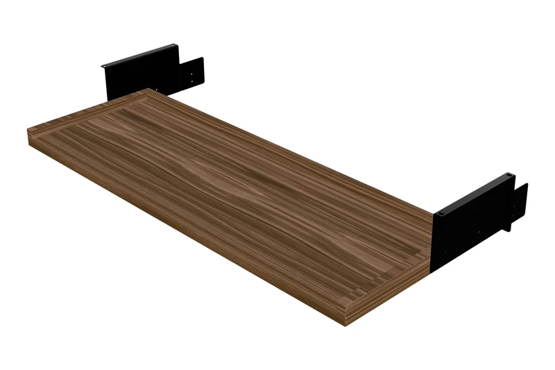 Wooden keyboard tray