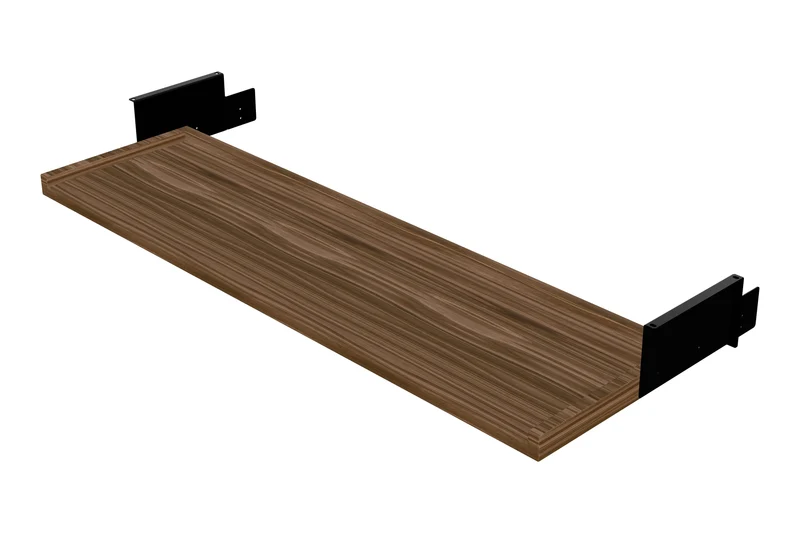 Wooden keyboard tray