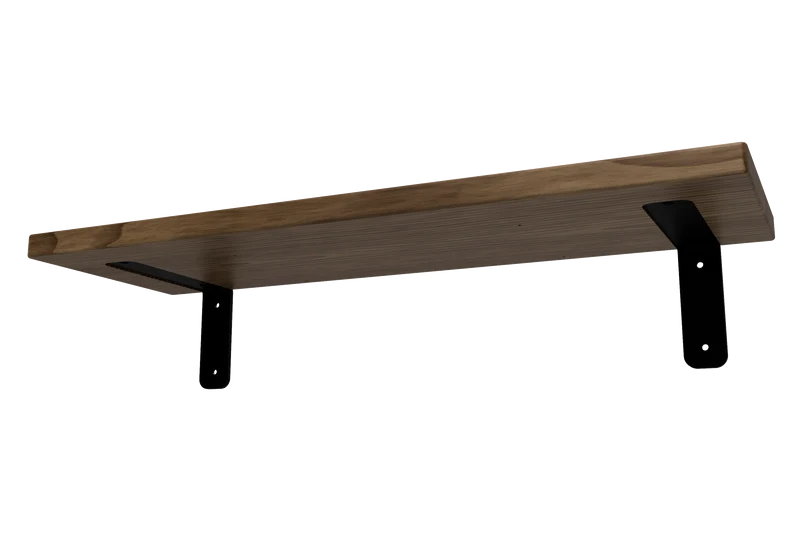 Wooden wall shelf